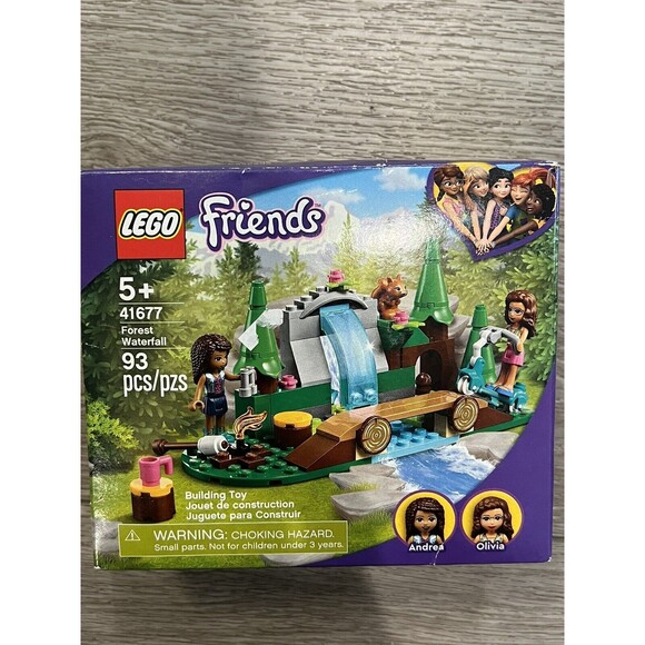 NEW! LEGO Friends Forest Waterfall 41677 Building Kit Playset 93pcs - Picture 2 of 6